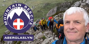 Meet the author event in Porthmadog supports rescue team