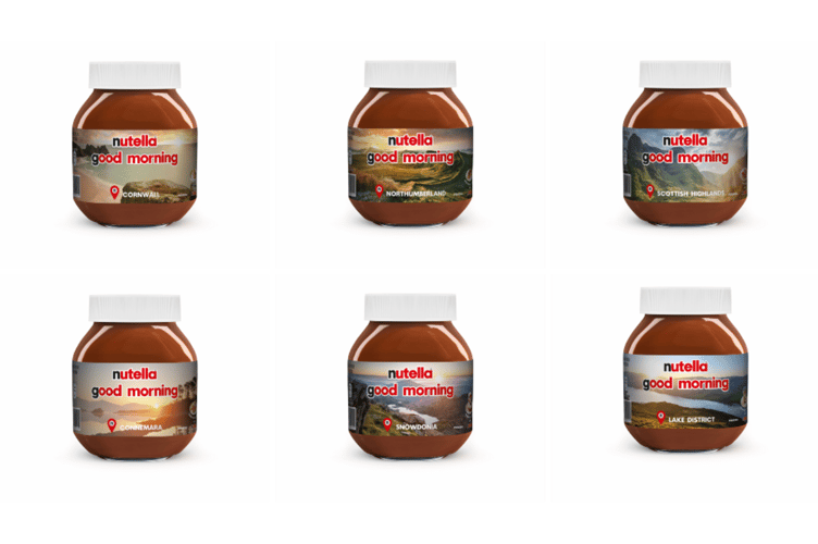 Promoting some of the UKs top 'sunrise locations' Nutella is encouraging families to explore the Great British Isles with staycations this summer