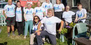 Goginan group's skydive for charity