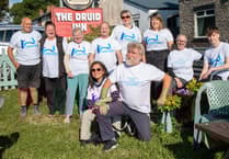 Goginan group's sky-high charity leap