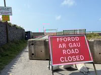 Access road to popular beach closed after new sink hole appears