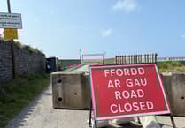 Access road to popular beach closed after new sink hole appears