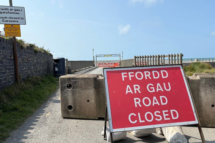 Sinkhole Tanybwlch Aberystwyth