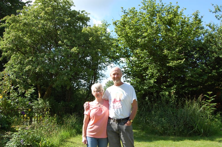 Steve Hounsham and Lynn Thornborrow have been transforming a patch of unloved farmland into a nature reserve complete with an establishing broadleaf woodland, wildflower meadows, native orchids, a wildlife pond, wetland - and glamping options