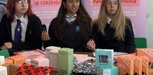Ceredigion youngsters promoting period dignity