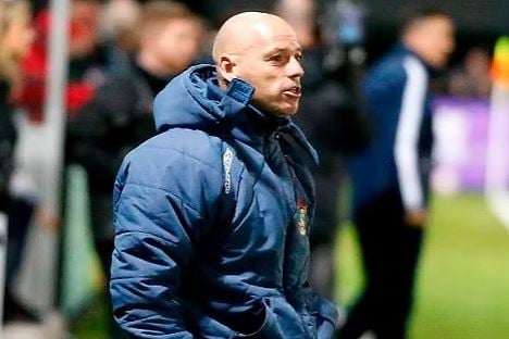 Aberystwyth assistant manager Matthew Bishop