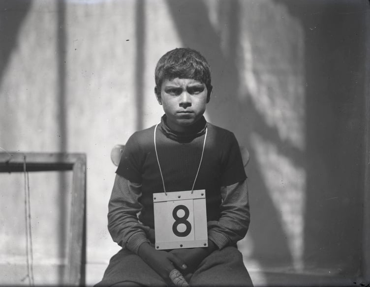 Basque child refugee, 1937. Courtesy of West Glamorgan Archive Service