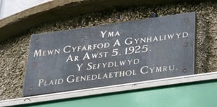 Plaid Cymru centenary festival in Pwllheli