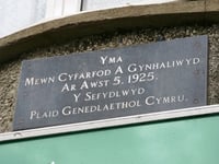 Plaid Cymru centenary festival in Pwllheli