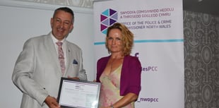 Gwynedd victim honoured for advocacy