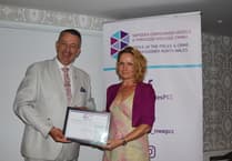 Gwynedd stalking victim wins award