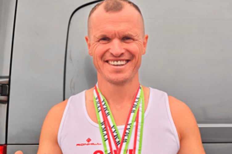 Double gold medallist  Dylan Davies