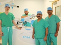 Ysbyty Gwynedd's robotic knee innovation
