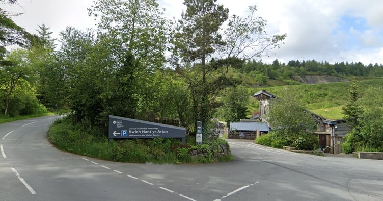 Bwlch Nant yr Arian visitor centre