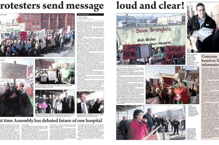 2012 Bronglais protest