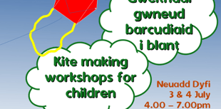 Aberdyfi Kite Festival: Free workshops for children