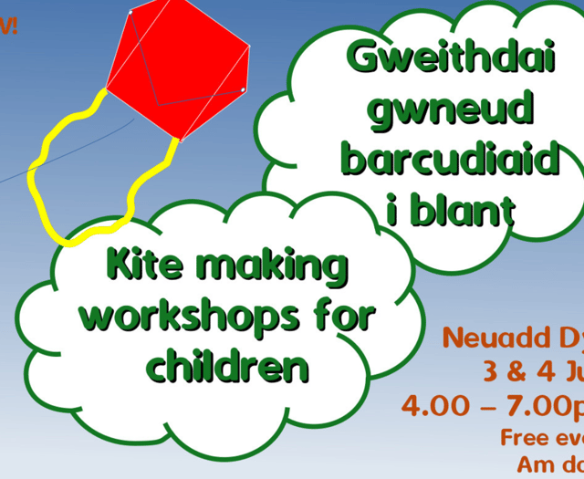 Aberdyfi Kite Festival: Free workshops for children