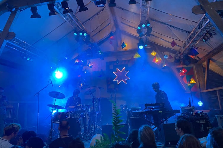Electronic duo Dogshow have headlined the mainstage for two years in a row - this year filling in after the booked band broke down en route