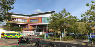 Woman assaulted hospital security guard