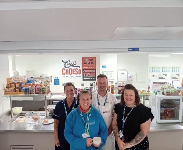 Free cuppa for unpaid carers at Bro Ddyfi Hospital