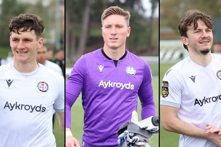 Ross White, Joel Torrance and Liam Higgins