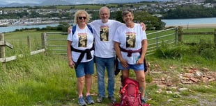 Siblings walk for Dementia UK
