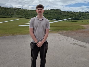Aberystwyth teen's gliding journey takes off