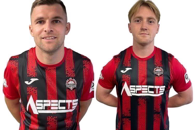 Danny Brookwell and Rhys Alun