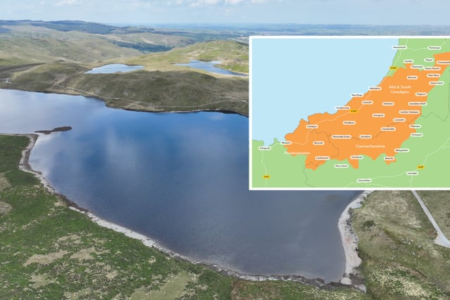 ‘Developing drought’ declared in Ceredigion