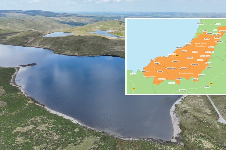 Teifi Pools drought