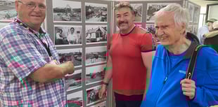 Photographer's exhibition showcases 50 years of Aberporth life