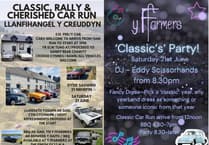 Llanfihangel to host annual classic car run and fancy dress party today