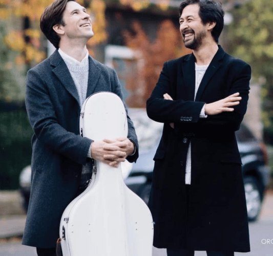 Cellist Guy Johnston and pianist Tom Poster