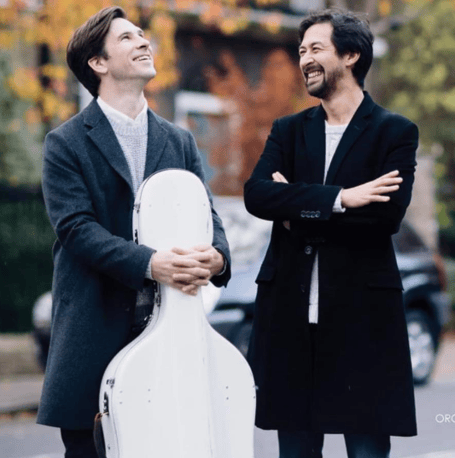 Cellist Guy Johnston and pianist Tom Poster