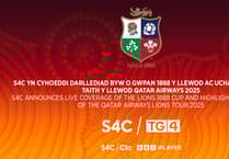 S4C announces coverage of the British & Irish Lions tour
