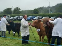 Wet and windy start to Aberystwyth & Ceredigion County Show