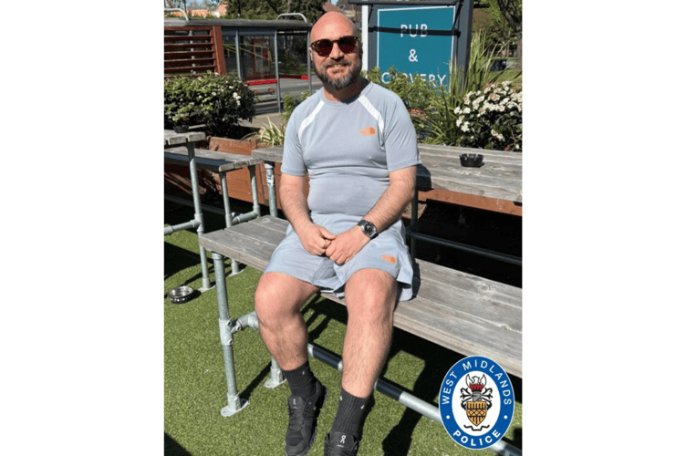 West Midlands Police picture of the missing man