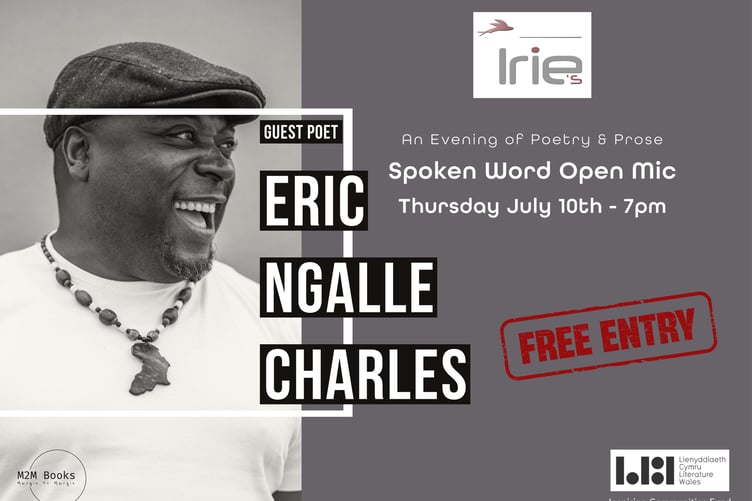 Irie's Rum Bar Open Mic Night is revamping this summer by hosting its first featured guest poet, Eric Ngalle Charles
