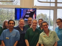 New TVs for Teifi ward at Glangwili