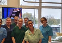 New TVs for Teifi ward at Glangwili Hospital