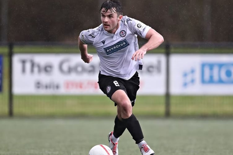 Midfielder Nathan Burke