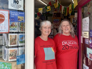 Ear tags to ISBNs: Rural Wales' bookshop owners where "quirky" sells