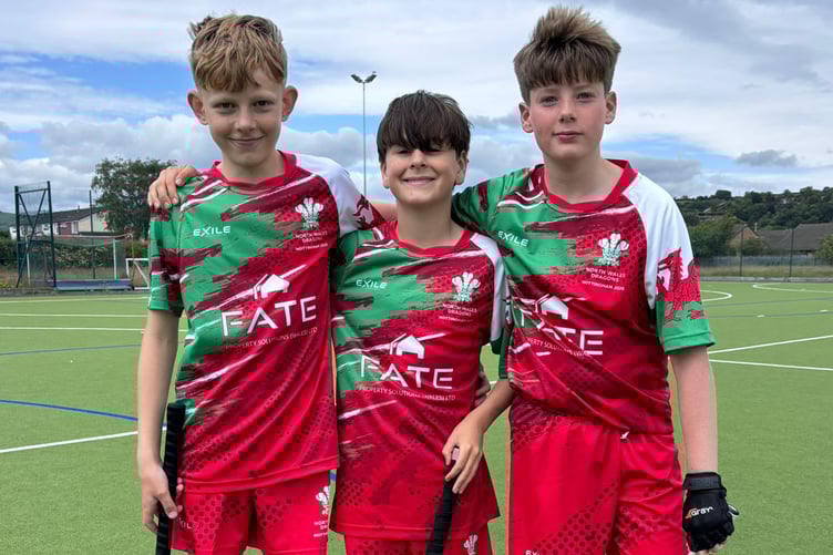 Left to right: Euan Bird, Rowan Worthington and Ben Rosamilia