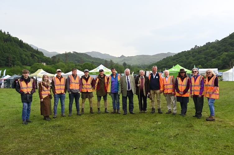 RWAS Feature County for 2025, Caernarfon host the Hill Farming Event at Hafod y Llan Farm Beddgelert 12_06_2025