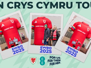 Cymru launches 'Ein Crys' Tour for Euro 2025