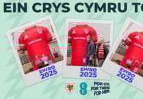 Cymru's iconic shirt tour kicks off for Euro 2025!