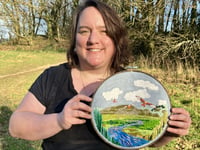Dyfi Valley artists championed in National Library textiles project