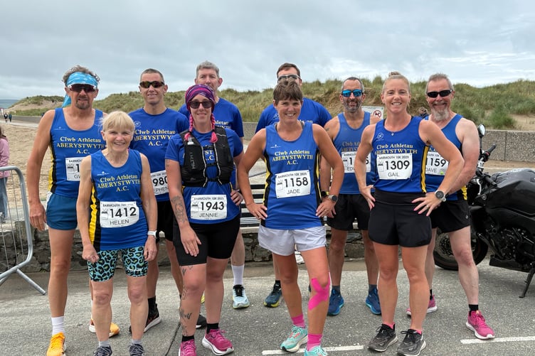 Aber runners raring to go at Barmouth