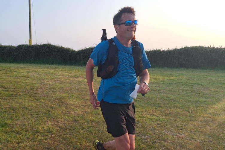 Steve King taking on the 50 miler