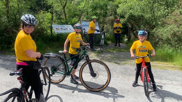 Charity cycle ride to raise money for Aberystwyth children’s ward